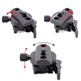 Переходник Weaver-Антабка поворотный-быстросъемный для сошек Harris(Weaver)