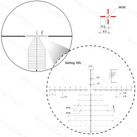 Прицел Vector Optics Continental 4-24х56 MBR Ranging FFP Zero Stop 34мм