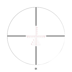 Прицел Athlon Argos BTR 6-24x50 FFP Zero Stop (сетка APMR MIL) с подсветкой