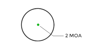 Коллиматорный прицел Holosun HE407C-GR X2, зеленая марка, без кронштейна