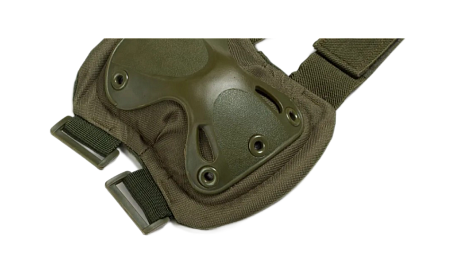 Наколенники и налокотники тактические. Зеленый