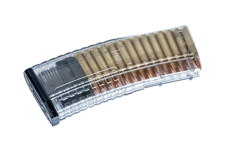 Магазин для AR-15 (прозрачный), MAG AR-15 30/TR G3