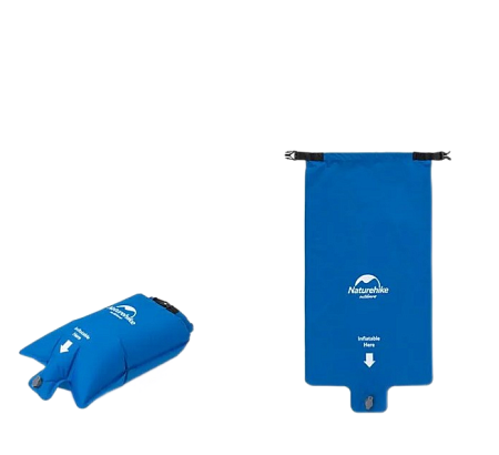 Водонепроницаемый гермомешок и насос для ковриков Naturehike синий NH19Q033-D