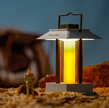 Переносная водонепроницаемая лампа для кемпинга Naturehike, зеленая CNH22DQ009