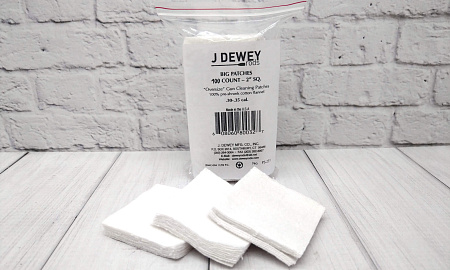 Патчи-салфетки Dewey 50х50 кал. .30-.35