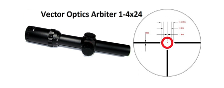 Прицел Vector Optics Arbiter 1-4X24IR