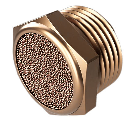 Латунный фильтр на редуктор нового образца для Леший 2.0