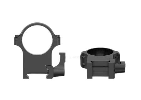 Кольца Vector Optics 30мм стальные weaver H-17 быстросъемные