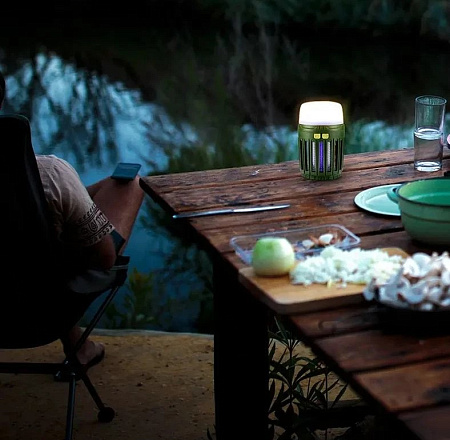 Фонарь кемпинговый с защитой от комаров Naturehike NH20ZM003