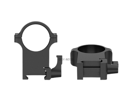 Кольца Vector Optics 30мм стальные weaver H-23 быстросъемные