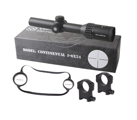 Прицел Vector Optics Continental HD 1-6х24 Tactical SFP IR