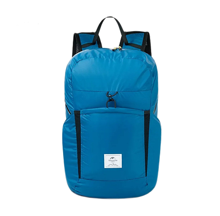 Рюкзак туристический складной, Naturehike, 22л, синий NH17A017-B