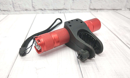 Велокрепление для светодиодных фонарей.