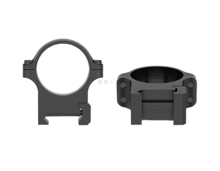 Кольца Vector Optics 30мм стальные Н-10 weaver