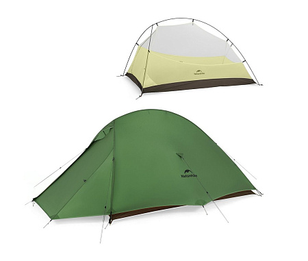 Палатка 2-местная Naturehike Cloud up Pro, зеленый CNK2350WS020