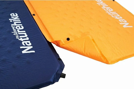 Коврик надувной с подушкой, желтый Naturehike NH15Q002-D