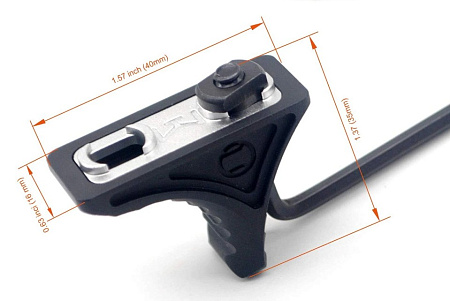 Тактический упор MLOK/M-LOK и KeyMod