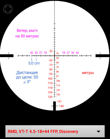 Оптический прицел Discovery VT-T 4.5-18X44 SFVF FFP