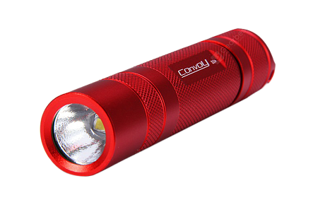 Фонарь Convoy S2+ red(XML2 T6-3B)