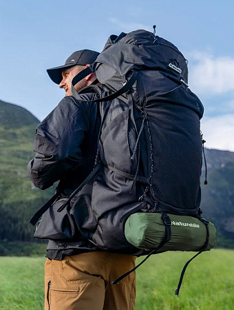 Коврик надувной односпальный с ножным насосом Naturehike FC01 зеленый CNK2550WS019