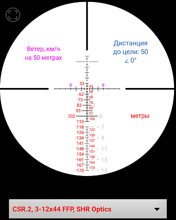 Прицел SibHunter 3-12x44 SFIR FFP