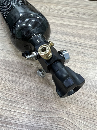 Баллон высокого давления 1.4L ALSAFE с вентилем, металлокомпозитный для заправки PCP