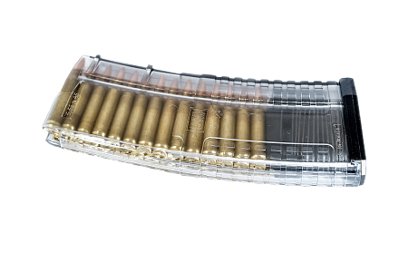 Магазин для AR-15 (прозрачный), MAG AR-15 30/TR G3