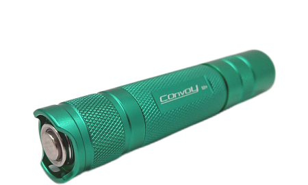 Фонарь Convoy S2+ green (XPL HI U6-3A) Biscotti