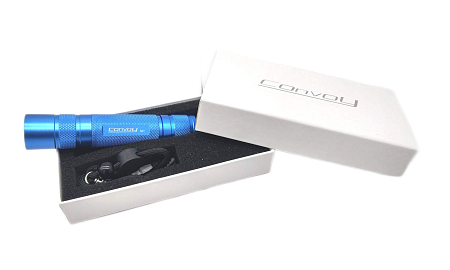 Фонарь Convoy S2+ blue (XPL HI U6-3A) Biscotti