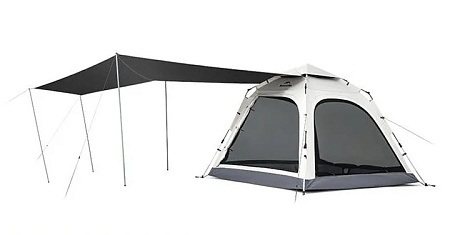 Палатка Naturehike 4-х местная, с навесом CNK2550WS010