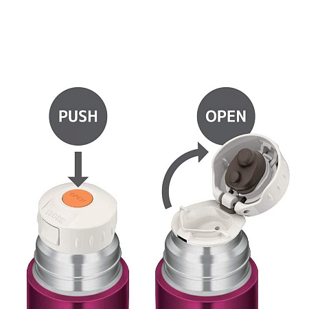 Термос 0,35 л THERMOS FFM-352, бордовый