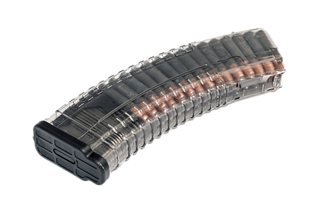 Магазин для Сайга TG-2 (Прозрачный), Mag SGTG-2 30/Tr