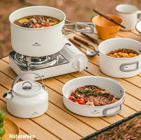 Набор кастрюль, Нержавеющая сталь с покрытием Naturehike CNK2450CF013