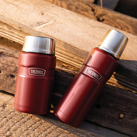 Термос для напитков 0,47 л THERMOS SK-2000, красный