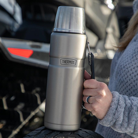 Термос для напитков 2 л THERMOS SK-2020, стальной KING