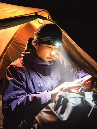 Фонарь налобный Naturehike, коричневый CNK2450ZM010