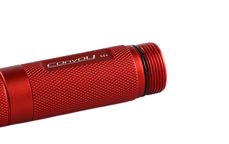 Фонарь Convoy S2+ red(XML2 T6-3B)