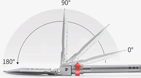 Лопата многофункциональная Naturehike NH20GJ002