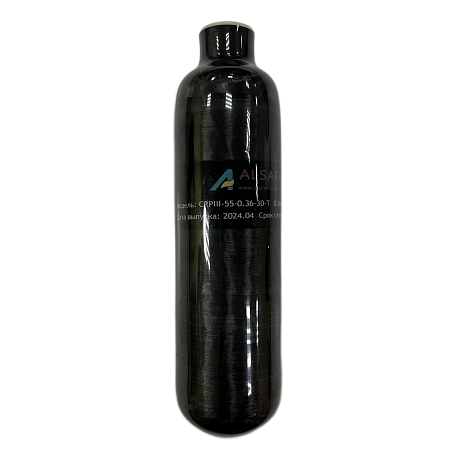 Колба высокого давления ALSAFE 0,36L для PCP Леший 2 металлокомпозитная