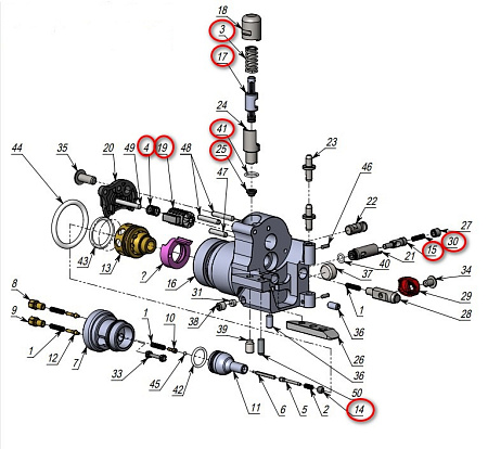 Ремкомплект переводчика Леший 2