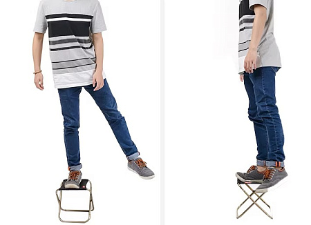 Стул складной туристический Naturehike, зеленый NH17Z012-L