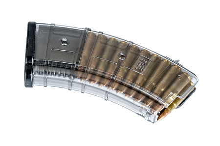Магазин для Сайга-МК (прозрачный), MAG SG762 40-20/TR