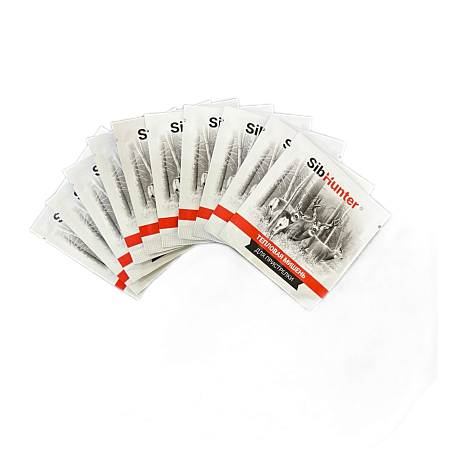 Тепловая мишень SibHunter для пристрелки для тепловизионных прицелов (10 шт.)