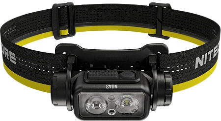 Налобный фонарь NITECORE NU43 UHE 1400 люмен 3400mAh