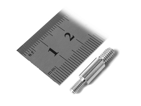 Переходник ЧИСТОGUN дюраль папа/папа 5/40 на 8/32