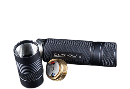 Фонарь ультрафиолетовый Convoy S2(диод LG UV365)