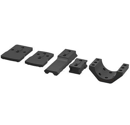 Комплект адаптеров Vector Optics X-ACCU для установки коллиматорных прицелов на кронштейны с кольцами 30 мм (XASR-A02)