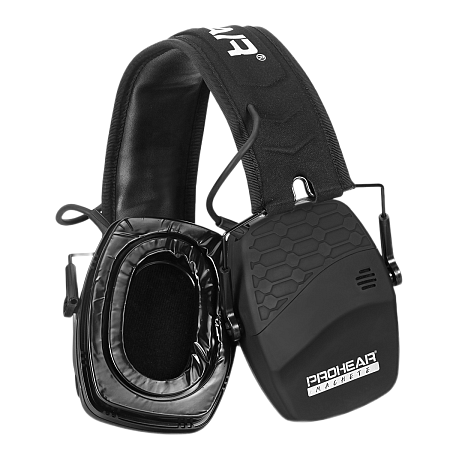 Наушники активные  PROHEAR EM036, NRR 23dB Black с кейсом