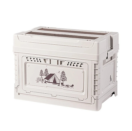 Складной контейнер, кофр Naturehike 50л+10л, светло-серый CNH22SN019