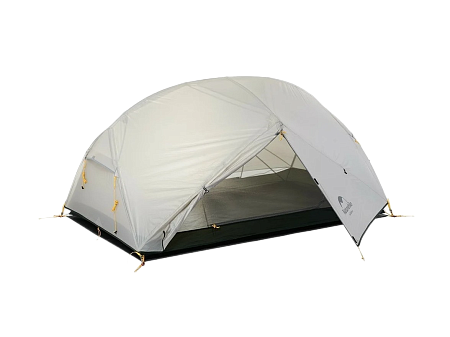 Палатка Naturehike Mongar 2-местная сверхлегкая, серая NH17T007-M